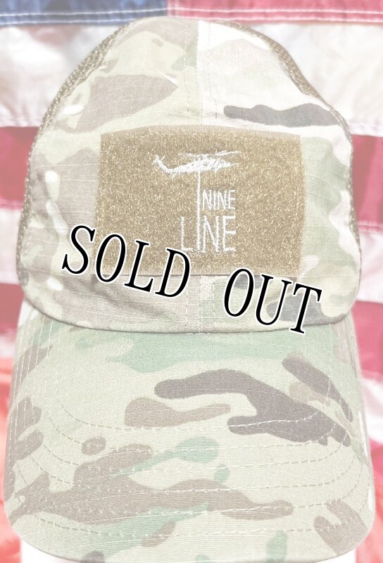 画像2: 米軍放出品 NINE LINE CAP マルチカム (2)