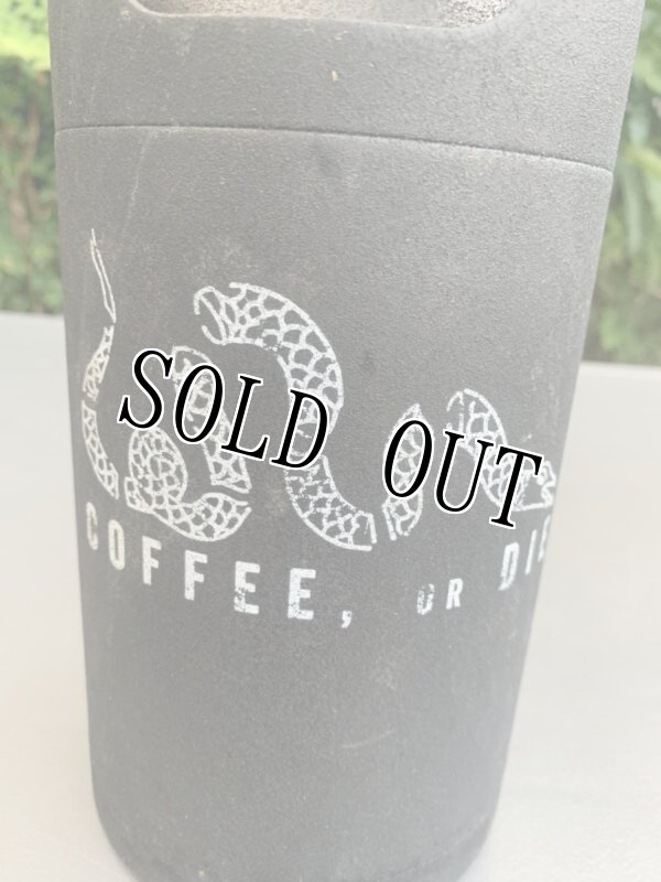 画像4: 米軍放出品 BLACK RIFLE ダブルウォール ステンレス グラウラー 64oz (4)