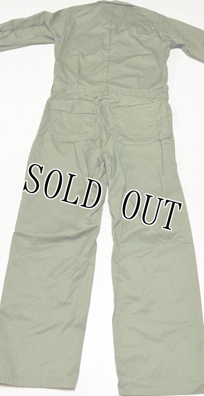 画像3: 米軍実物 カバーオール/つなぎ 42LONG OD (3)