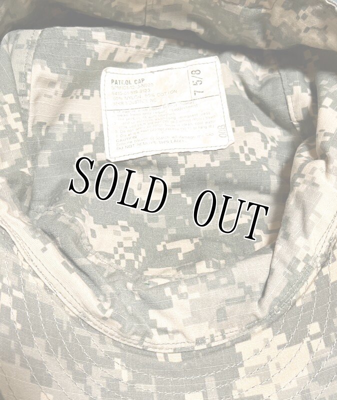 画像4: 米軍実物 　US ARMY　ACU PATROL CAP　7　5/8 (4)