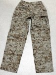 画像2: 米軍実物,USMC,デザートマーパットパンツ　S-SHORT (2)