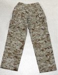 画像1: 米軍実物,USMC,デザートマーパットパンツ　S-SHORT (1)