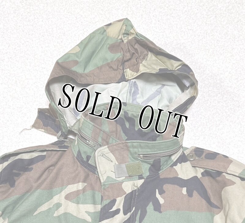 画像6: 米軍実物  M-65フィールドジャケット L-REGULAR ウッドランド (6)