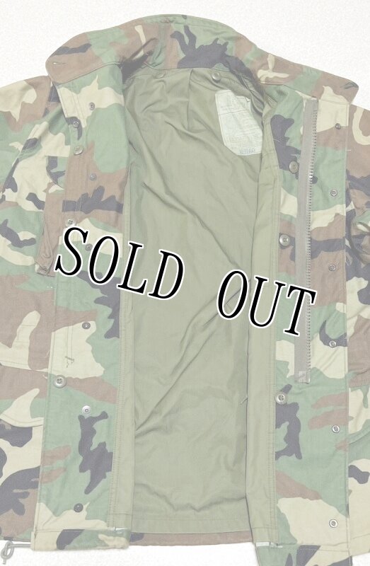 画像3: 米軍実物  M-65フィールドジャケット L-REGULAR ウッドランド (3)