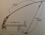 画像7: 米軍実物 JEEPアンテナ タイダウン ファイバー ロープ  (7)