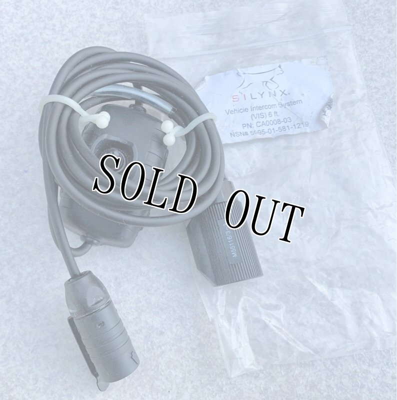 画像15: 米軍実物 SILYNX C4OPS タクティカルヘッドセットシステム シリンクスPTTセット (15)