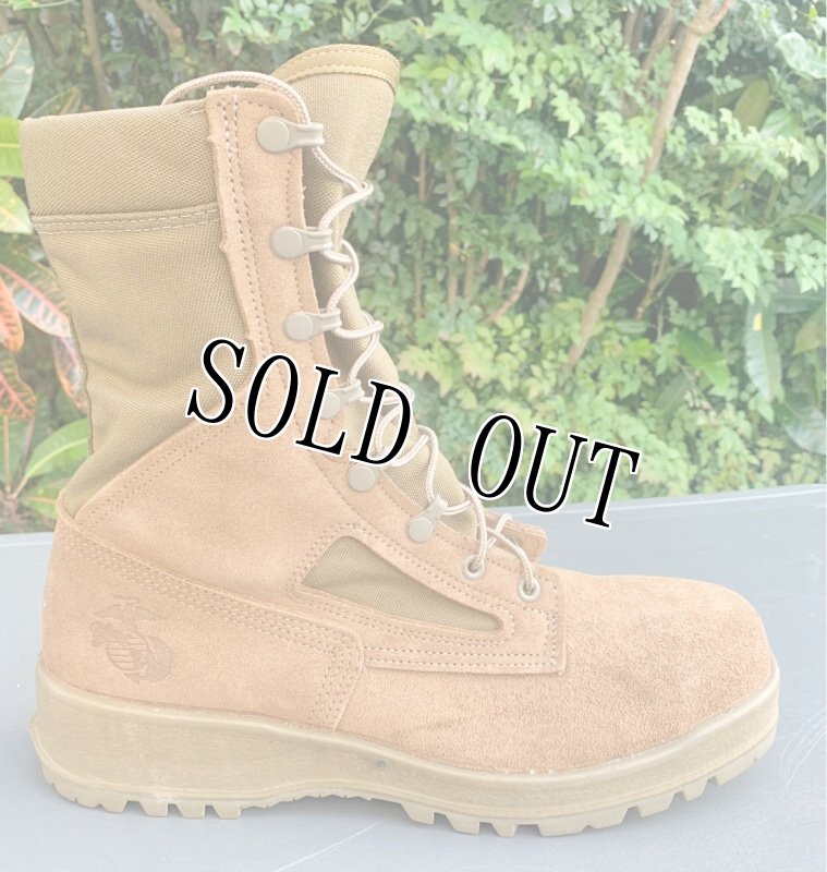 画像4: 米海兵隊実物 Billeville 550ST デザートマーパットブーツ  11 R (4)