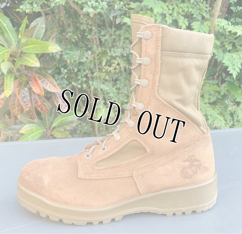 画像2: 米海兵隊実物 Billeville 550ST デザートマーパットブーツ  11 R (2)