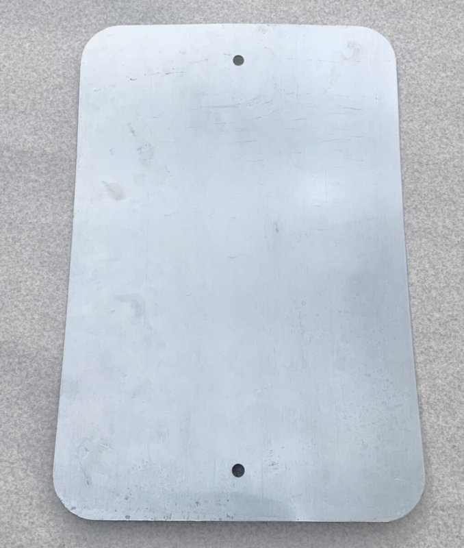 画像4: 米軍実物 RESERVED PARKING プレート (4)