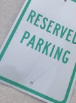 画像2: 米軍実物 RESERVED PARKING プレート (2)