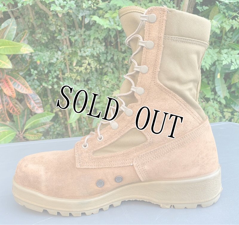 画像5: 米海兵隊実物 Billeville 550ST デザートマーパットブーツ  11 R (5)