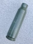 画像1: 米軍実物 25mm 機関砲空薬莢 使用済み 安全品 (1)