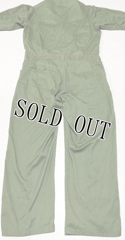 画像5: 米軍実物 カバーオール/つなぎ 44R OD (5)