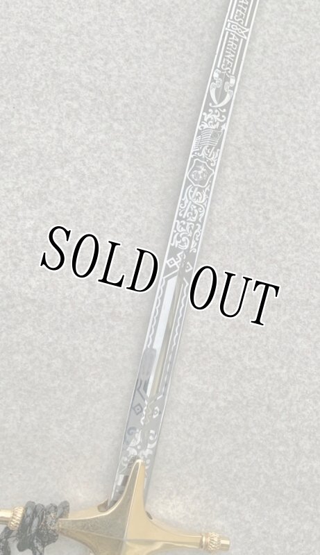 画像4: 米海兵隊実物 UNITED STATES MARINES    式典用 サーベル USMC 士官用 OFFICERS 模造刀 (4)