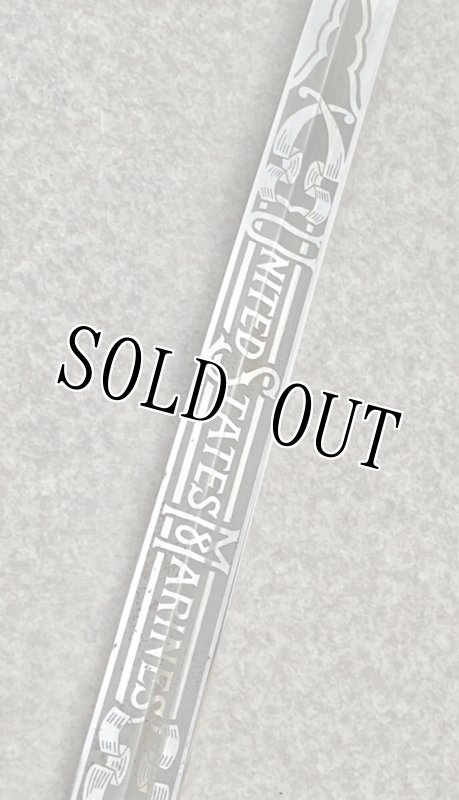 画像5: 米海兵隊実物 UNITED STATES MARINES    式典用 サーベル USMC 士官用 OFFICERS 模造刀 (5)