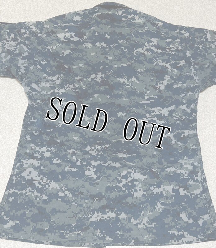 画像3: 米軍実物 US NAVY,SECURITY FORCES 迷彩ジャケット M-X LONG (3)