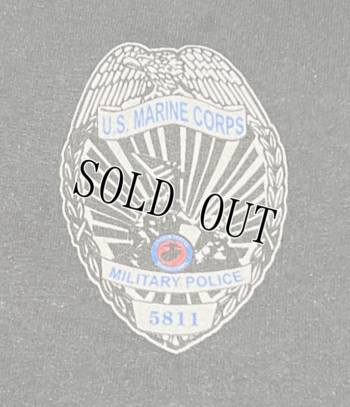 画像3: 米軍放出品 USMC MILITARY POLICE スウェットパーカー MEDIUM (3)