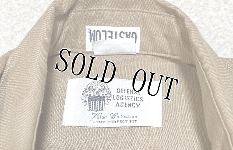 画像4: 米軍放出品,USMC　サービスドレスシャツ　16×36 (4)