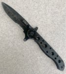 画像1: 米軍放出品 CRKT M21-10KSF   triple point serrations (1)