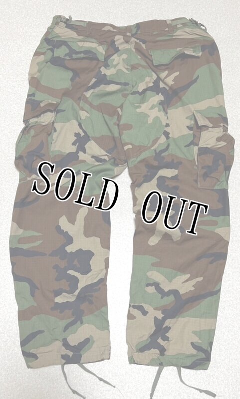 画像2: 米軍放出品 ウッドランドカモ 迷彩パンツ LARGE-SHORT (2)