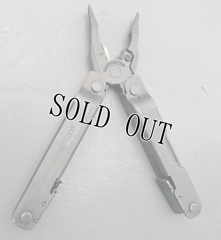 画像5: 米軍放出品 LEATHERMAN スーパーツール 300 ブラック (5)