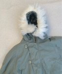 画像7: 米軍実物　PARKA, EXTREME COLD WEATHER　TYPE N-3B　X-LARGE  (7)