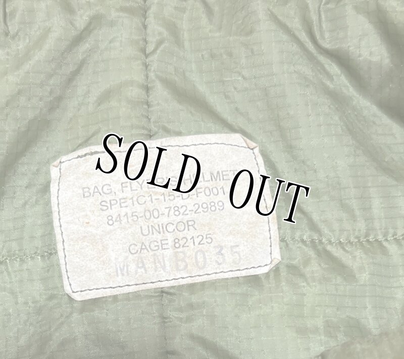 画像7: 米軍実物　ヘルメットバッグ　OD (7)