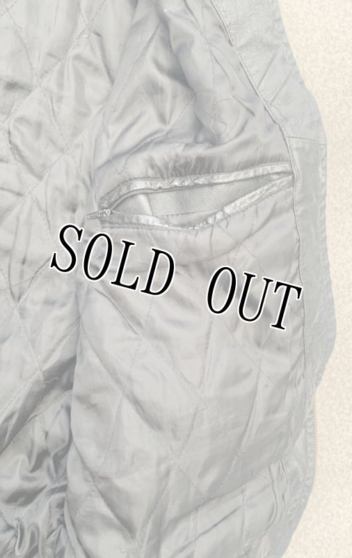 画像12: 米軍放出品 US MARINES レザー ジャケット (12)