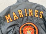 画像7: 米軍放出品 US MARINES レザー ジャケット (7)