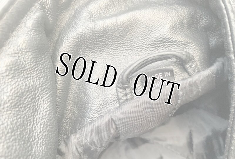 画像15: 米軍放出品 US MARINES レザー ジャケット (15)