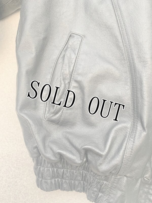 画像5: 米軍放出品 US MARINES レザー ジャケット (5)