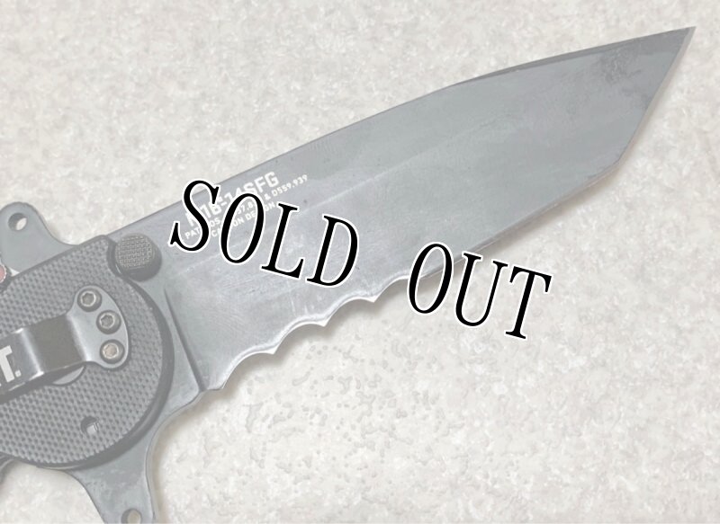 画像4: 米軍放出品　CRKT M16-14SFG  SPECIAL FORCES ブラック タントー ナイフツール  (4)