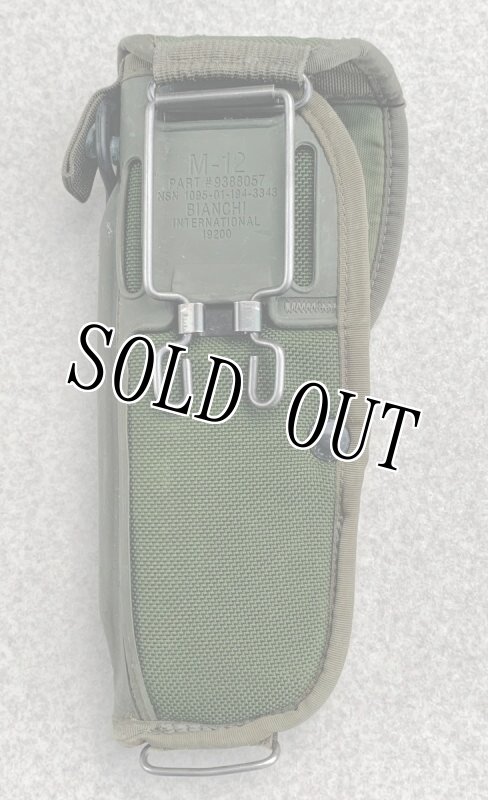 画像4: 米軍実物 ピストルホルスター M12　スリング　セット (4)