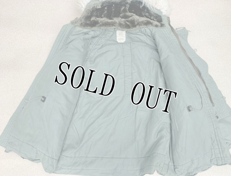 画像11: 米軍実物 PARKA, EXTREME COLD WEATHER TYPE N-3B LARGE (11)