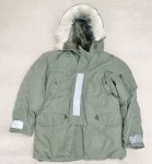 画像5: 米軍実物　PARKA, EXTREME COLD WEATHER　TYPE N-3B　SMALL (5)