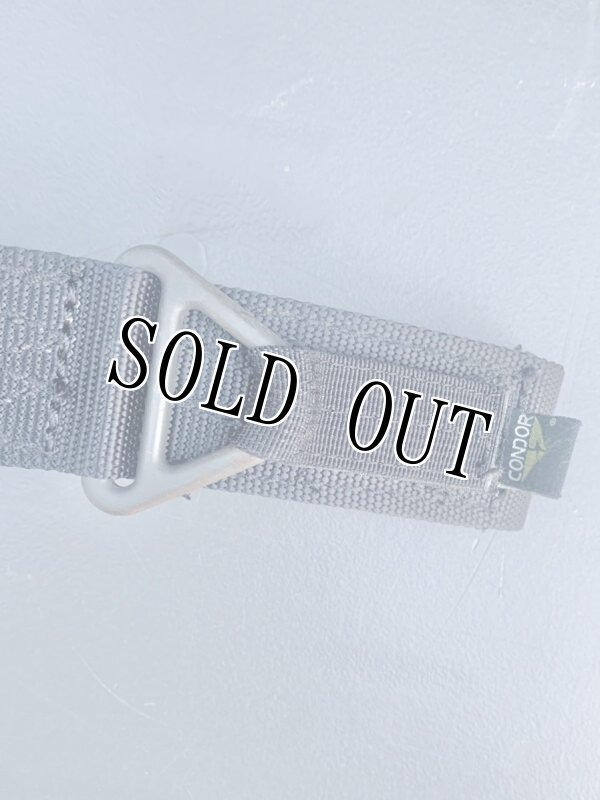 画像4: 米軍放出品 CONDOR　タクティカル リガー ベルト　S/M　ブラック (4)