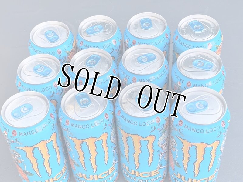 画像3: 米軍放出品 海外版 マンゴージュース   モンスターエナジードリンク 12本 (3)