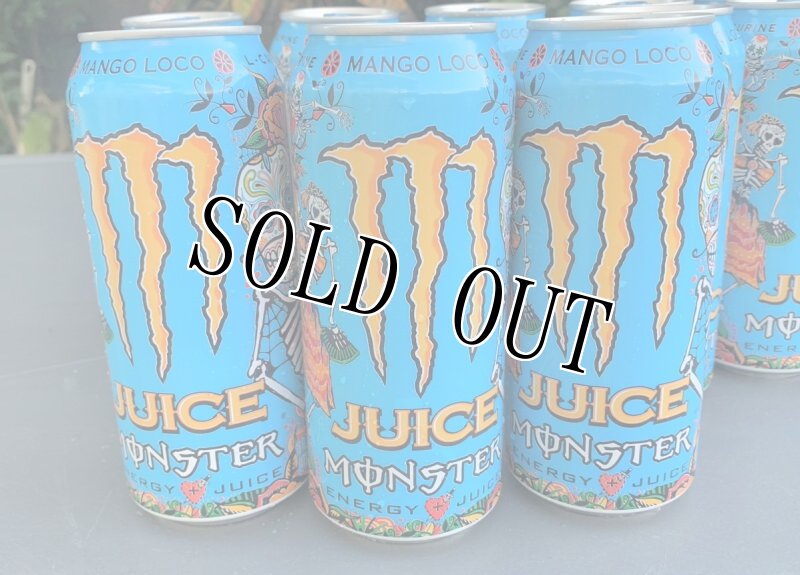 画像4: 米軍放出品 海外版 マンゴージュース   モンスターエナジードリンク 12本 (4)