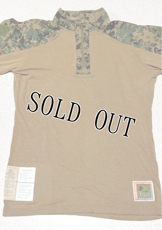 画像2: 米軍実物　FROG　ウドランドマーパットコンバットシャツ　M-REGULAR (2)