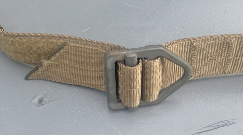 画像2: 米軍放出品 TAC SHIELD リガー ベルト TAN LARGE (2)