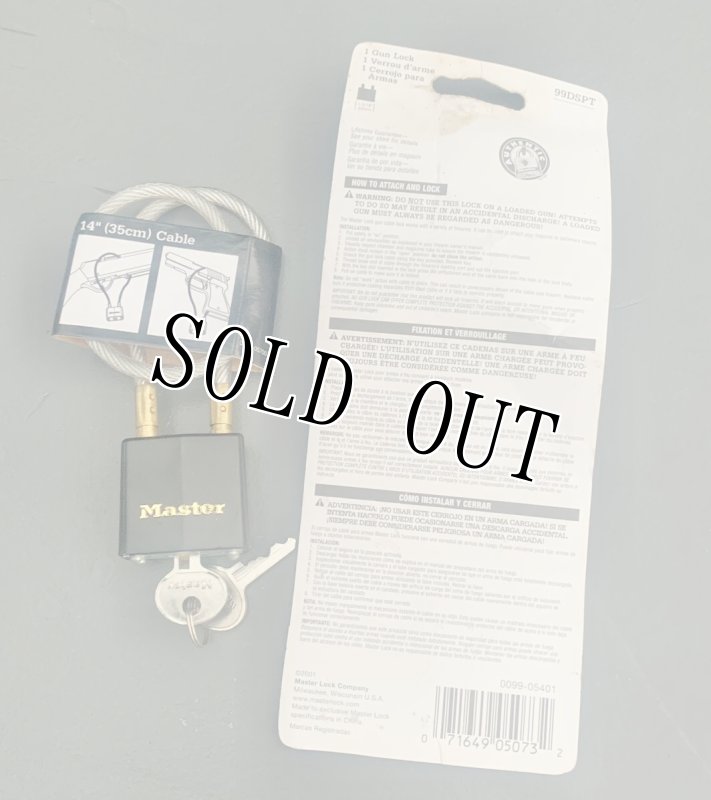 画像7: 米軍放出品 Master Lock マスターロック GUN ROCK (7)