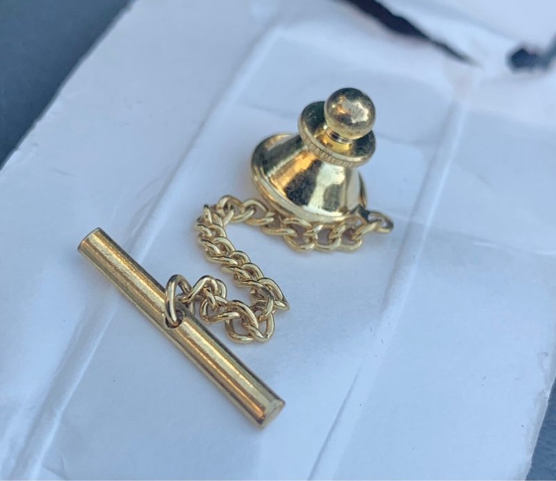 画像2: 米軍放出品 U.S.NAVY Coast Guard ネクタイピン (2)