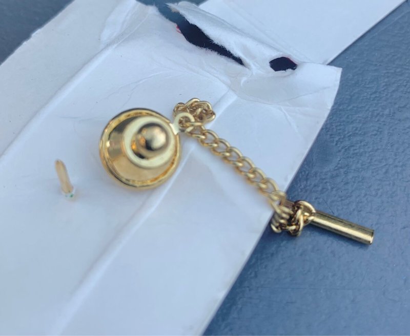 画像3: 米軍放出品 U.S.NAVY Coast Guard ネクタイピン (3)