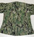 画像3: 米軍実物,US NAVY,　AOR2　NUW　迷彩ジャケット　TYPEIII　35 X-SHORT (3)