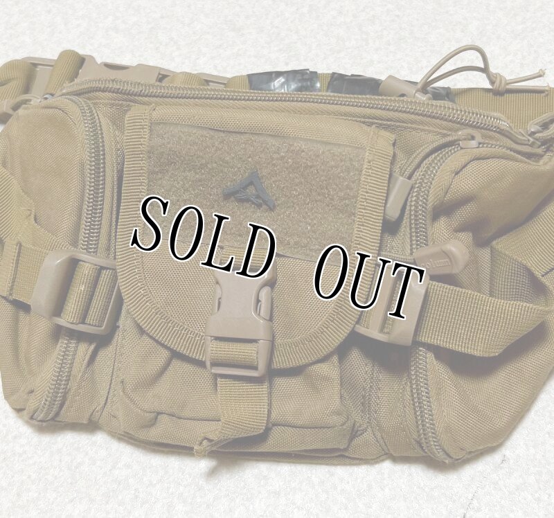 画像2: 米軍放出品 ウエストポーチ ショルダーバッグ (2)