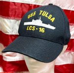 画像1: 米軍放出品　USS TULSA LCS-16　キャップ　 (1)
