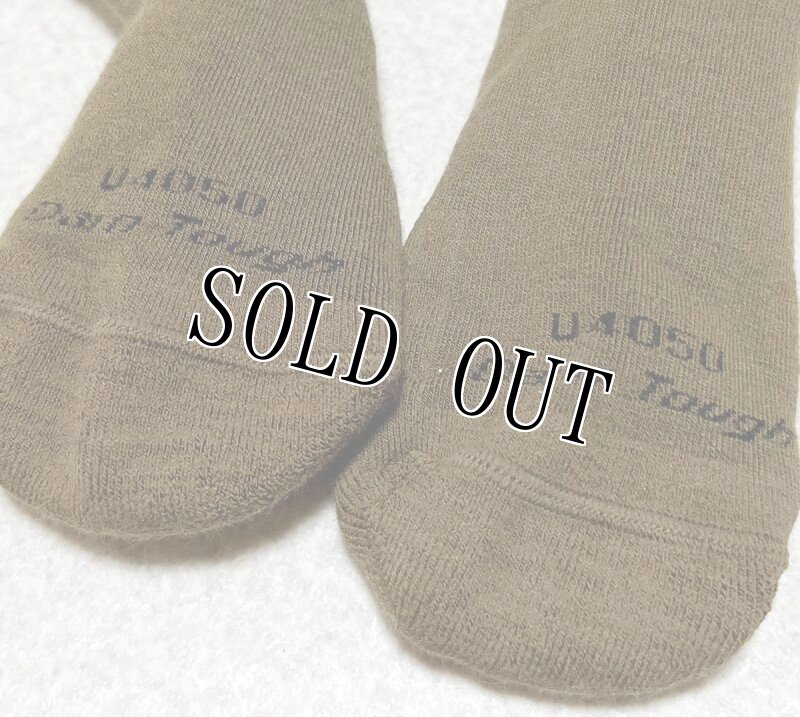 画像2: 海兵隊実物 ブーツ ソックス コヨーテ SMALL  (2)