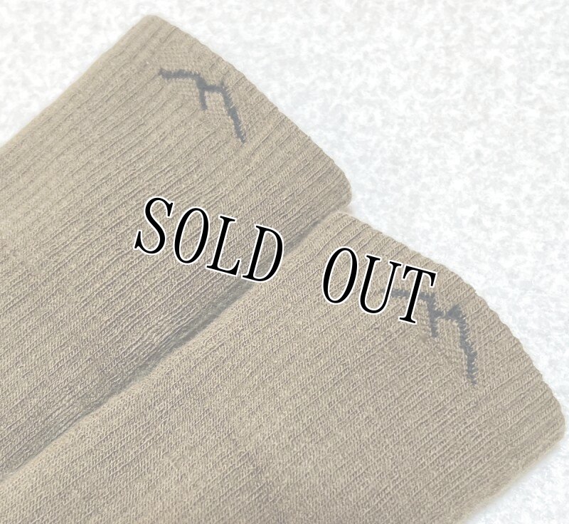 画像4: 海兵隊実物 ブーツ ソックス コヨーテ SMALL  (4)