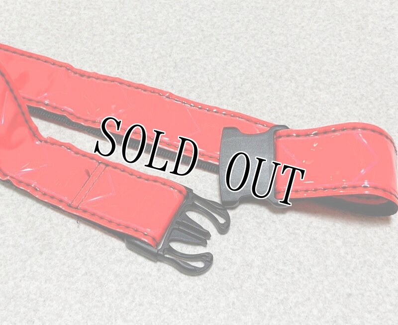 画像3: 米軍実物,反射　リフレクションべルト　レッド (3)