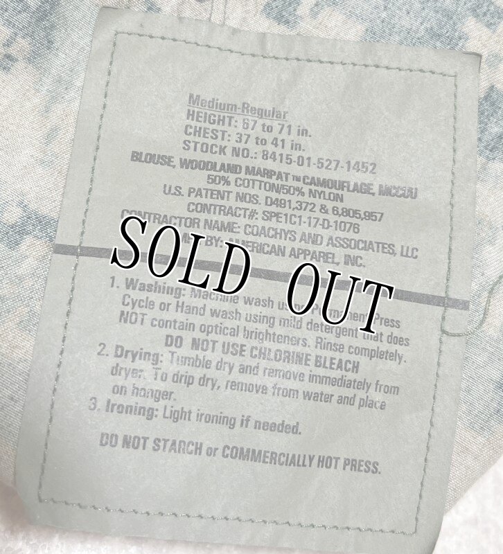 画像5: 米軍実物,USMC　ウッドマーパットジャケット　M-REGULAR (5)